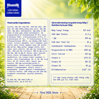 Sữa Bột Vinamilk Optimum Colos Số 1 (0-12 Tháng) - Sữa Tăng Đề Kháng & Tiêu Hóa Cho Bé (Lon 350g / 800g)