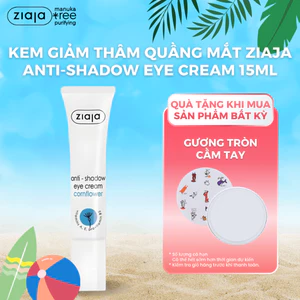 Kem Giảm Thâm Quầng Mắt Ziaja Anti-Shadow Eye Cream 15ml