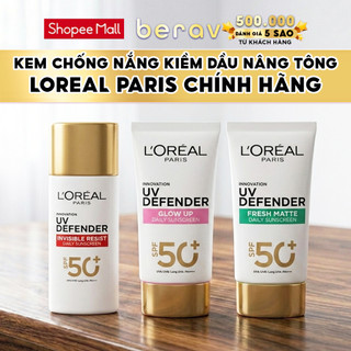L'Oréal Sunscreen Serum LOreal Paris UV – SPF50+, 50 ml