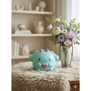 (Xả Kho) Lợn/Heo/Ống tiết kiệm Cinnamoroll tai dài thạch cao có 5 màu, làm quà tặng và trang trí cho mọi người lựa chọn.
