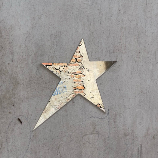 Gương Dán Tường Hình Ngôi Sao, Gương Decor Phòng Ngôi Sao, Gương Mica Chống Vỡ Star Mirror 3 - Mizzor Studio