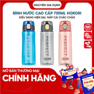 Bình nước thể thao 700ml Hokori 0082 Nhựa Việt Nhật Shop
