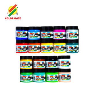 Màu Vẽ Craft Acrylic 100ml/300ml Cao Cấp Lên Màu Chuẩn - Colorma