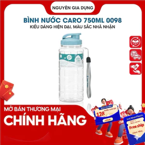 Bình nước thể thao caro 750ml -900ml cao cấp Việt Nhật. Bình đựng nước thể thao có quai dù treo.