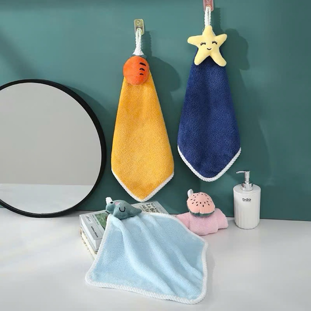 💛 KHĂN LAU TAY NHÀ BẾP CHIBI 30cm