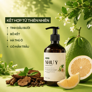 Dầu gội Như Ý hỗ trợ giảm gãy rụng, chẻ ngọn, xơ rối và giúp tóc chắc khỏe