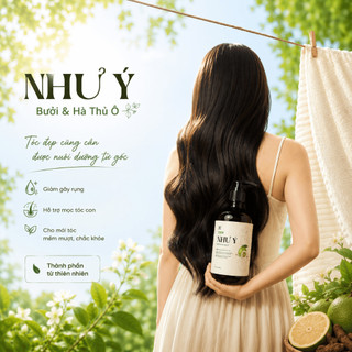 Dầu gội Như Ý hỗ trợ giảm gãy rụng, chẻ ngọn, xơ rối và giúp tóc chắc khỏe