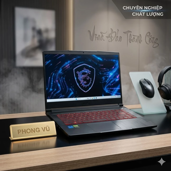 💻 Laptop Gaming MSI GF63 ✅ CPU Core i7-10750H ✅ RAM 16GB ✅ VGA GTX 1650 4GB ✅ SSD NVMe 512GB ✅ Pin sử dụng khoảng 4 giờ