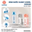Bình Nước Thể Thao Có Vòi 630ml Sunny Hokori 0084, Bình Nước Học Sinh Trong Suốt Cao Cấp - Việt Nhật Plastic HN