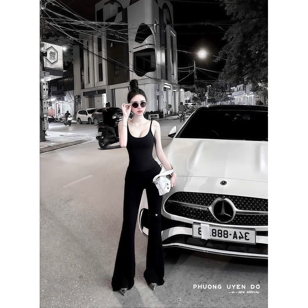 Set áo 2s quần loe SM