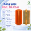 Lược Bí Tre Và Lược Bí Nhựa Chải Chấy Ngân Bình Cho Bé - Tự Nhiên, An Toàn