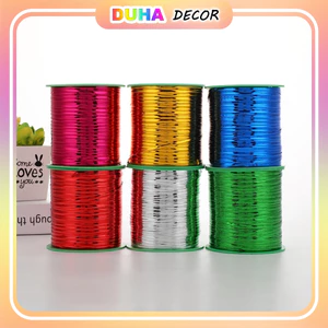 Cuộn Kẽm Kim Tuyến, Cuộn Dài Nặng 500g – Cuộn Dây Thiếc 4 Màu, Buộc Lan, Trang Trí, Handmade, 𝐃𝐈𝐘 DUHA 013