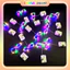 Dây Đèn Led Trang Trí Fairy Lights / Đèn Nháy Led 3 Chế Độ Kèm Sẵn Pin Dây Dài 2 Mét DUHA 014
