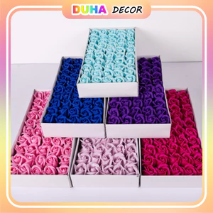 Combo 10 Bông Hoa Sáp 3 Lớp Hàng Vip Loại 1 Hoa Loang- Hoa Lõi DUHA 029