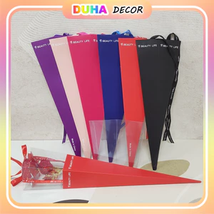 Combo 50 Vỏ Hộp Mika Đựng 1 Bông Hoa DUHA 030