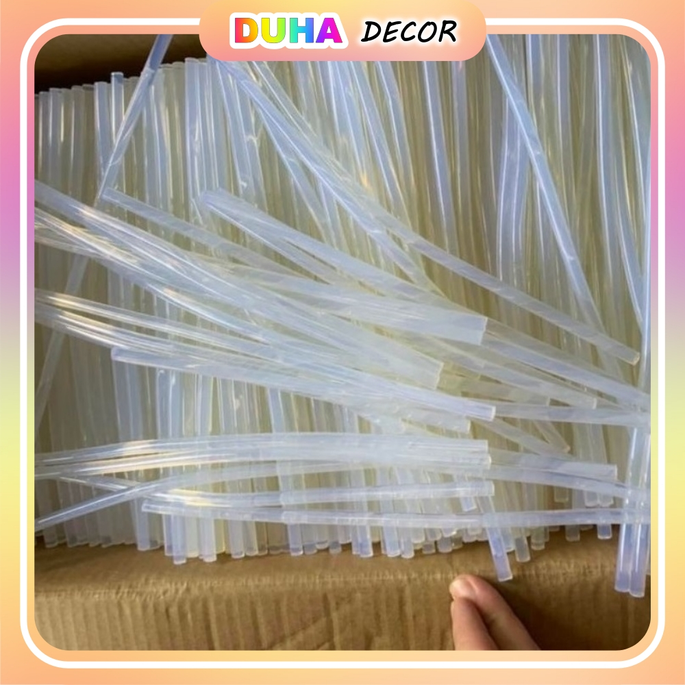 Set 500g Keo Nến Silicon 7mm Nhỏ Chuyên Dụng Cho Súng Bắn Keo Dùng Trong Handmade DUHA 032