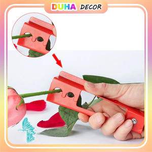 Combo 5 Dụng Cụ Tuốt Gai, Tuốt Lá Hoa Hồng Cứng Cáp Loại 1 Chất Liệu Kim Loại Không Gỉ DUHA 033