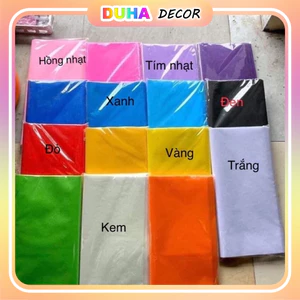 Tập 50 Tờ Giấy Mếch Vân Long, Giấy Mếch Mỏng Lót Tập 50 Tờ Gói Hoa Đẹp DUHA 041