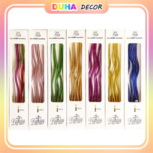 Combo 10 Vỉ Nến Xoắn (Mỗi Hộp 6c) DUHA 046