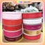 Combo 5 Cuộn Ruy Băng Nhựa Thái In Chữ Khổ 3cm Dài 50y Gói Hoa Đẹp DUHA 067