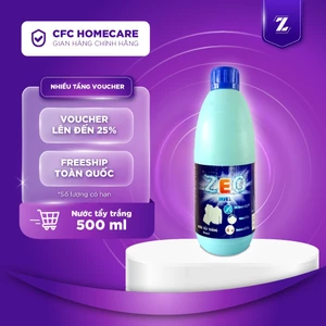 Nước Tẩy Quần Áo Trắng Sạch JAVEL ZeO | Dung Tích 500ml ; 1000ml