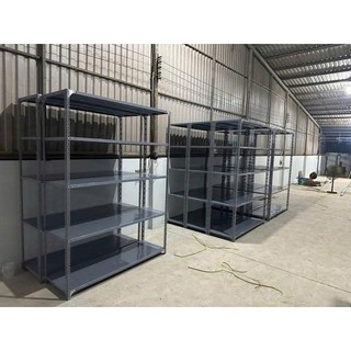 Kệ sắt lỗ đa năng: Dài 1m5 x rộng 40 x 5 tầng, chịu tải 60kg/tầng, cao 1m5, 1m8, 2m