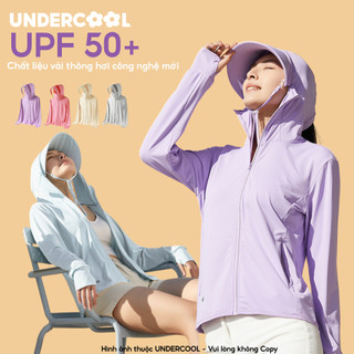 Áo Chống Nắng Dáng Xuông UNDERCOOL Chống Tia UV >99% Vải Thông Hơi Chống Tia UV UPF 50+ Mũ Rộng Tháo Rời Live ACN13