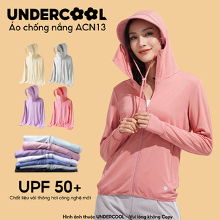 Áo Chống Nắng Dáng Xuông UNDERCOOL Chống Tia UV >99% Vải Thông Hơi Chống Tia UV UPF 50+ Mũ Rộng Tháo Rời Live ACN13