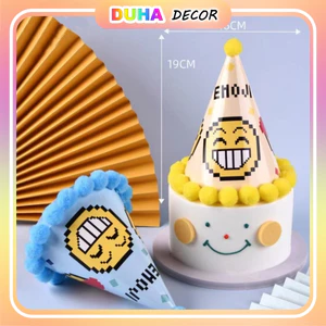 Set 10 Mũ Chóp Sinh Nhật Dùng Trong Tổ Chức Tiệc- Sinh Nhật Người Lớn, Bé Trai, Bé Gái DUHA 081