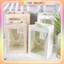 Bịch 5 Túi Giấy Mặt Kính Đựng Hoa, Đựng Quà Trong Suốt Dày Dặn Phụ Kiện Trang Trí _Mn Túi Hộp Quà Tặng DUHA 083
