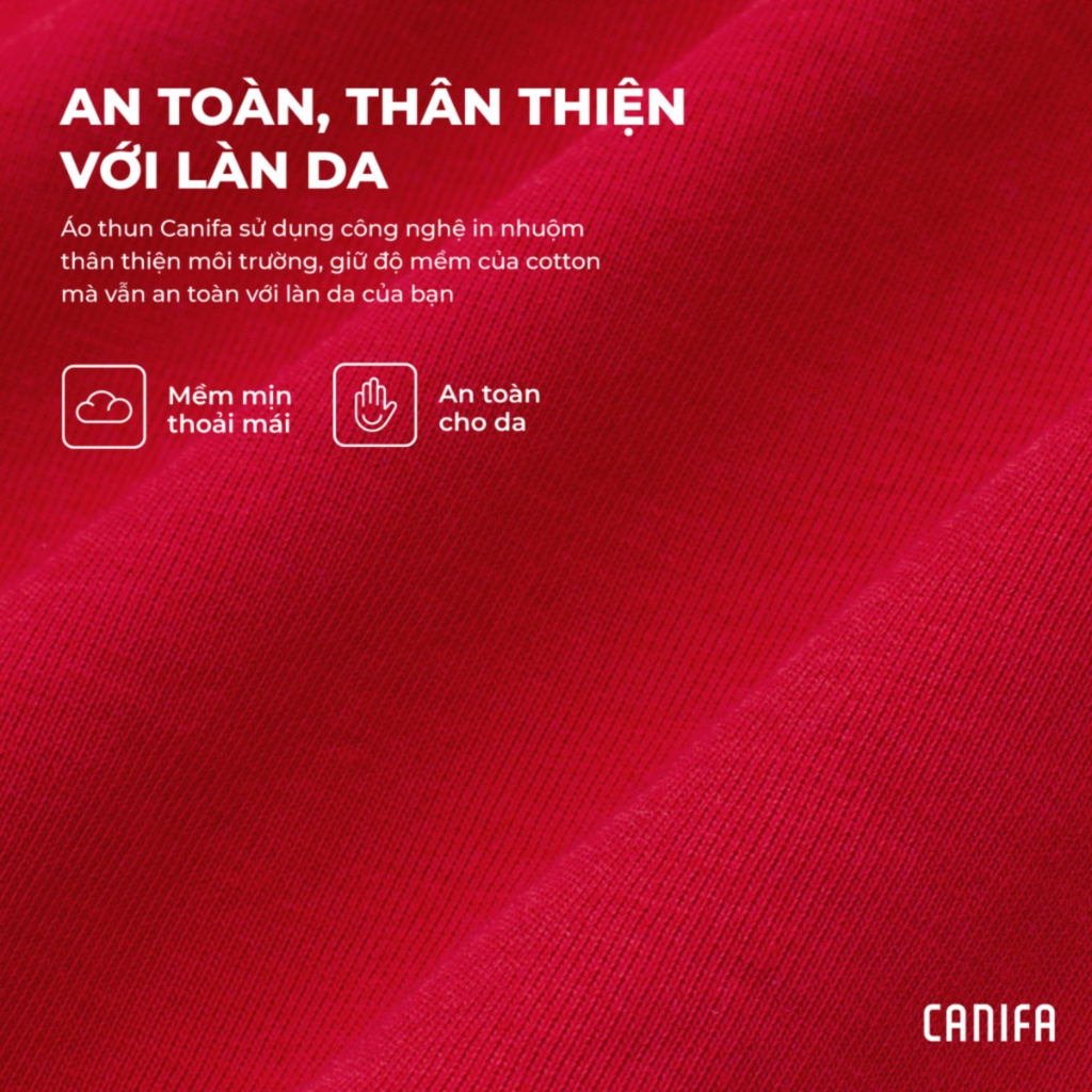 Áo phông unisex trẻ em CANIFA cổ tròn cộc tay chất cotton in hình Mickey PS26 3TS26S003