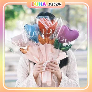 Combo 100 Túi Tam Giác Thủng Đựng Hoa Tươi Hoa Khô Hoa Sáp DUHA 086