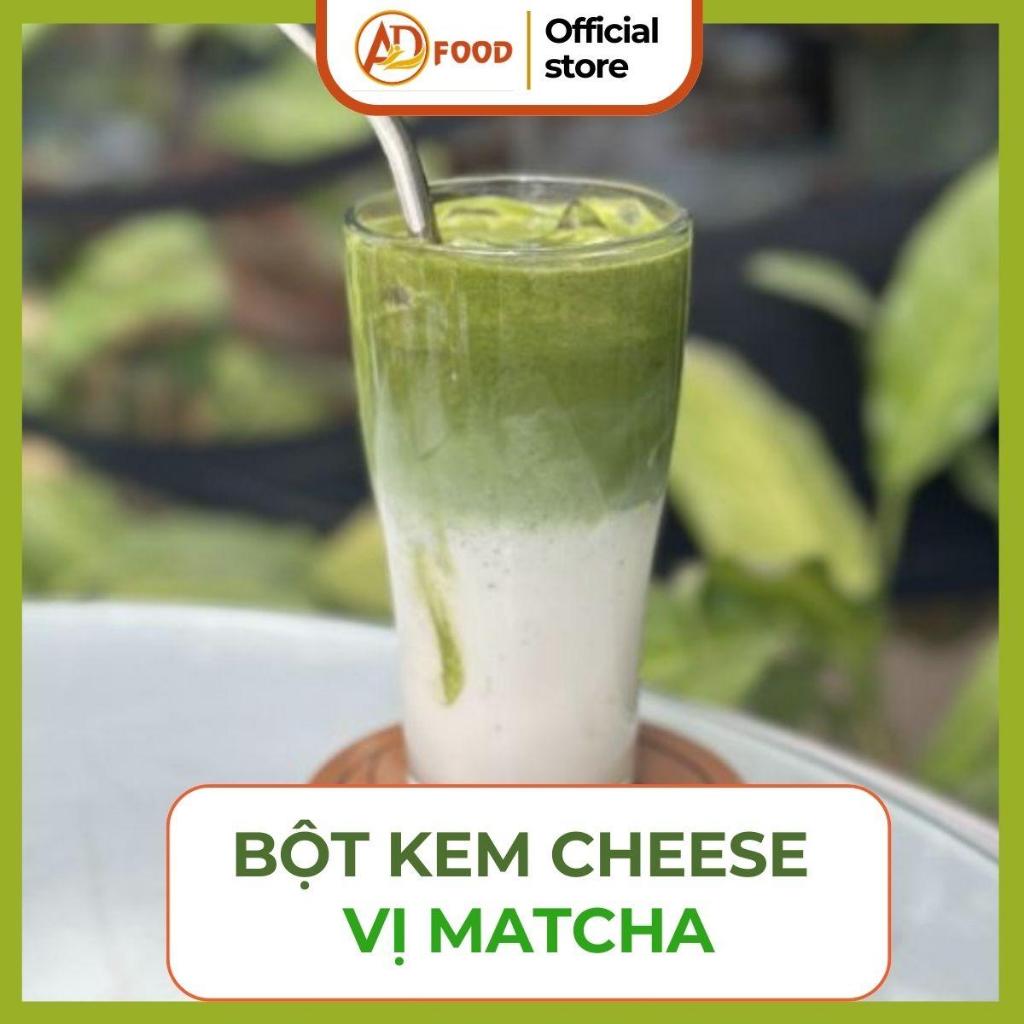 Gói 100gr Bột Kem Cheese Vị Matcha Nguyên Chất
