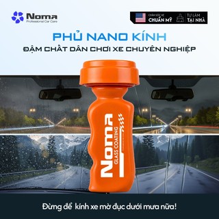 Dung dịch phủ Nano chống bám nước NOMA 922 dùng cho kính xe - Chống bám bẩn, giảm lóa khi mưa