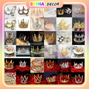 Set 10 Vương Miện Tròn Ngọc Trang Trí Bánh Kem DUHA 091