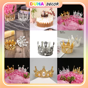 Combo 50 Vương Miện Trang Trí Bánh Kem,Bánh Sinh Nhật. DUHA 091
