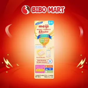 Sữa Meiji Infant Formula Hộp 4 Thanh Cho Bé Từ 0 Đến 1 Tuổi Vị Nhạt Dễ Uống - Bibo Mart