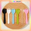 Set 1000 Muỗng Nĩa Nhựa Dùng 1 Lần Ăn Bánh Kem, Thìa Nhựa Ăn Bánh DUHA 094