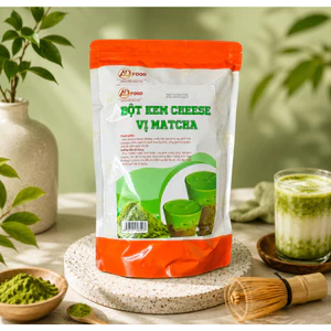 Túi 500gr Bột Kem Cheese Hương Matcha Thơm Ngon