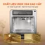 Nồi Chiên Hơi Nước Morico MA801 16L, Công Nghệ Steam Frying, 53 Thực Đơn Tự Động, Khoang Inox 304