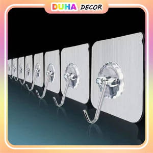 Móc Dán Tường Siêu Dính Chịu Lực Tốt - Móc Dán Tường Chịu Lực Treo Quần Áo, Đồ Dùng DUHA 095
