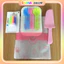Combo 5 Bộ Set 1 Dao, 10 Đĩa, 10 Dĩa Nhựa Thưởng Thức Bánh Kem Trong Tiệc Sinh Nhật DUHA 097