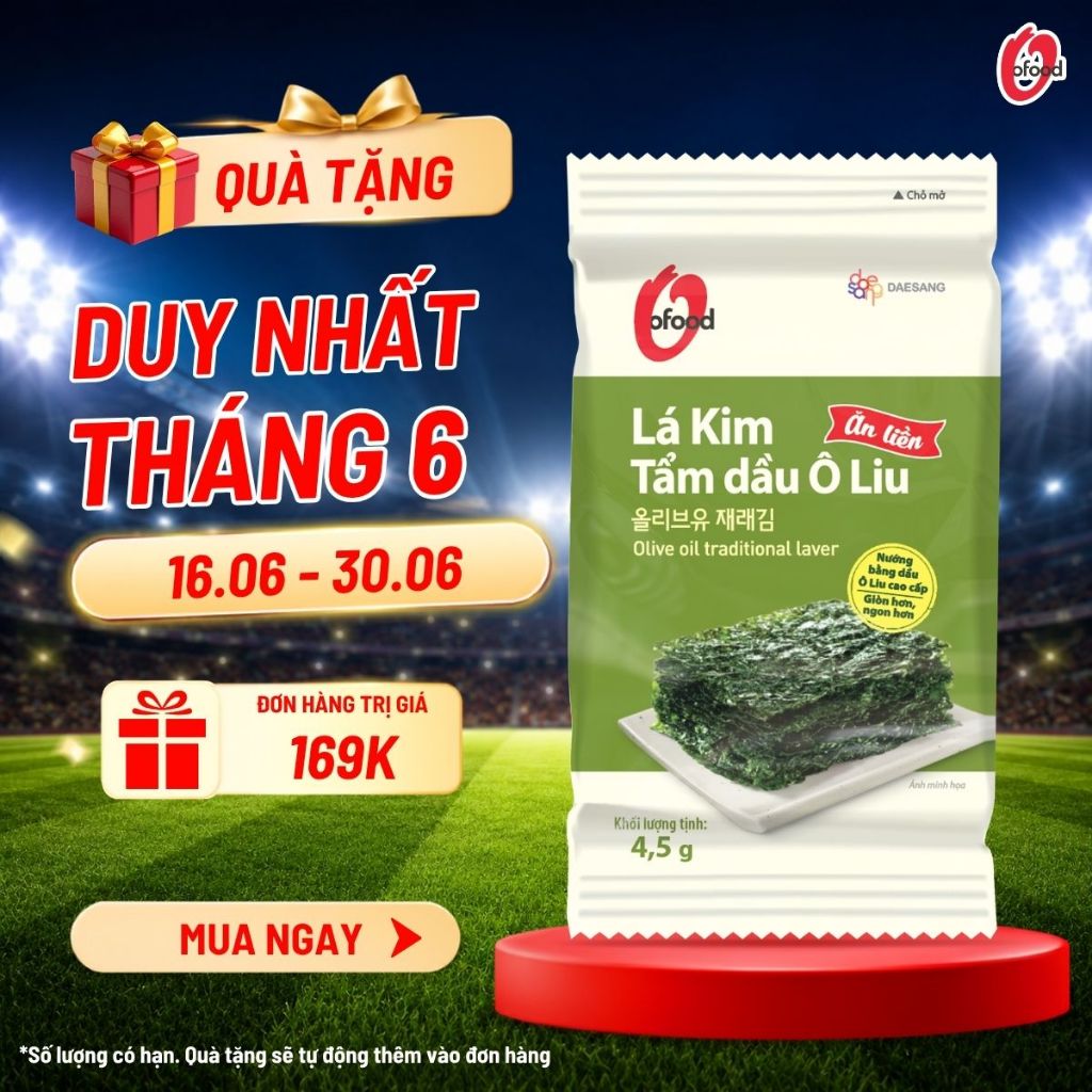 QUÀ TẶNG BẤT KÌ TỪ NHÀ O'FOOD