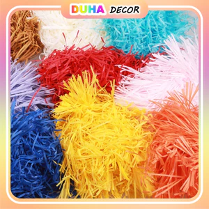 Combo 100g Giấy Rơm Giấy Vụn Lót Hộp Quà Tặng - Giấy Vụn Giấy Chống Sốc Bản 2-3mm DUHA 109