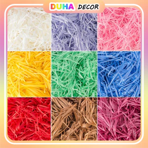 1kg Giấy Rơm Lót Hộp Quà , Giấy Cắt Sẵn Lót Hộp Quà Tặng , Chống Sốc DUHA 109