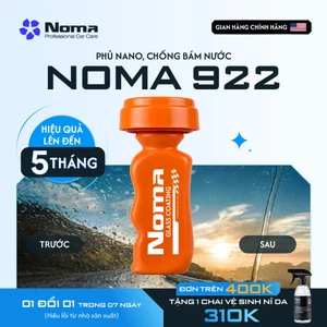 Dung Dịch Chống Bám Nước Phủ Nano Kính Ô Tô NOMA 922 , Kính Trong Khi Đi Mưa, Tác dụng đến 5 tháng