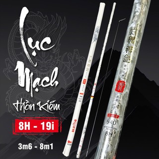 Cần Câu Tay Lục Mạch Thần Kiếm F1 8H 19i Đối Trọng Săn Hàng Chịu Tải Cao Giữ Cá Tốt