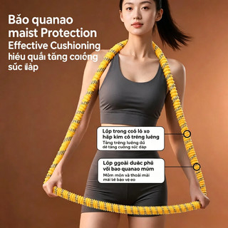 (TX)òng Lắc Eo Lò Xo Giảm Mỡ Bụng Hula Hoop 2.5kg Eo Thon Gọn Ngay Tại Nhà Tập Tiện Lợi