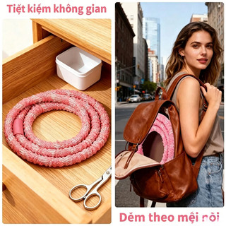 (TX)òng Lắc Eo Lò Xo Giảm Mỡ Bụng Hula Hoop 2.5kg Eo Thon Gọn Ngay Tại Nhà Tập Tiện Lợi