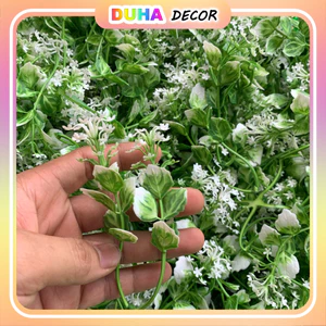 500g Cỏ Điểm Đã Nhặt Sạch Cọng Hoa Sáp , Hoa Giấy, Hoa Lụa DUHA 145